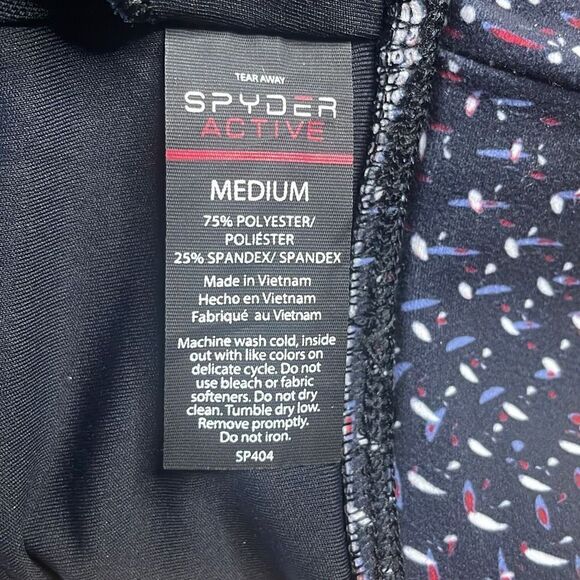 Spyder Active Ladies High Neck Racerback Sports Bra M - Picture 8 of 9